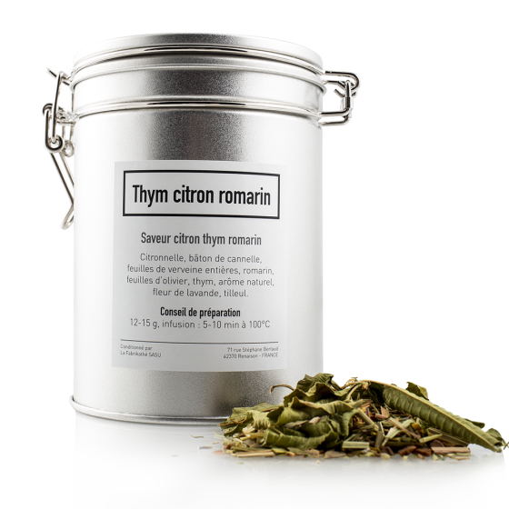 Tisane Citron Thym Romarin