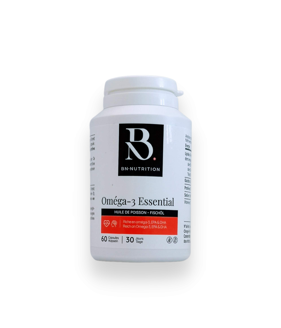 Huile de Poisson 60 caps. 500 mg Huile de Poisson 60 caps. 500 mg
