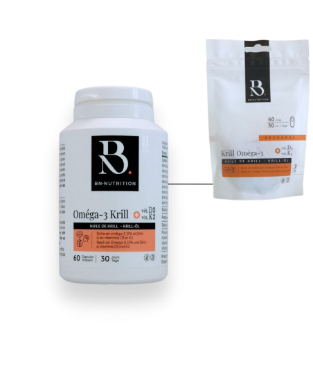 Oméga 3 | Krill + Vit. D&K