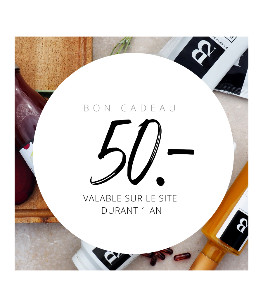 Bon cadeau 50.- Bon cadeau 50.-