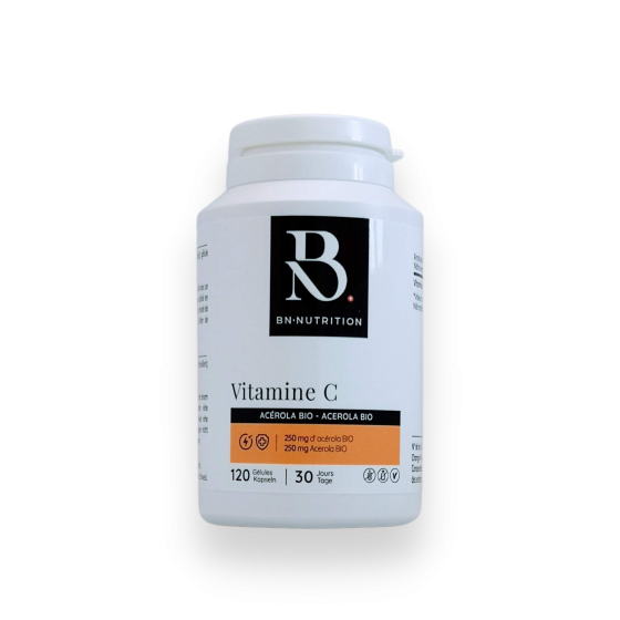 Organic acerola 120 gel. 250 mg