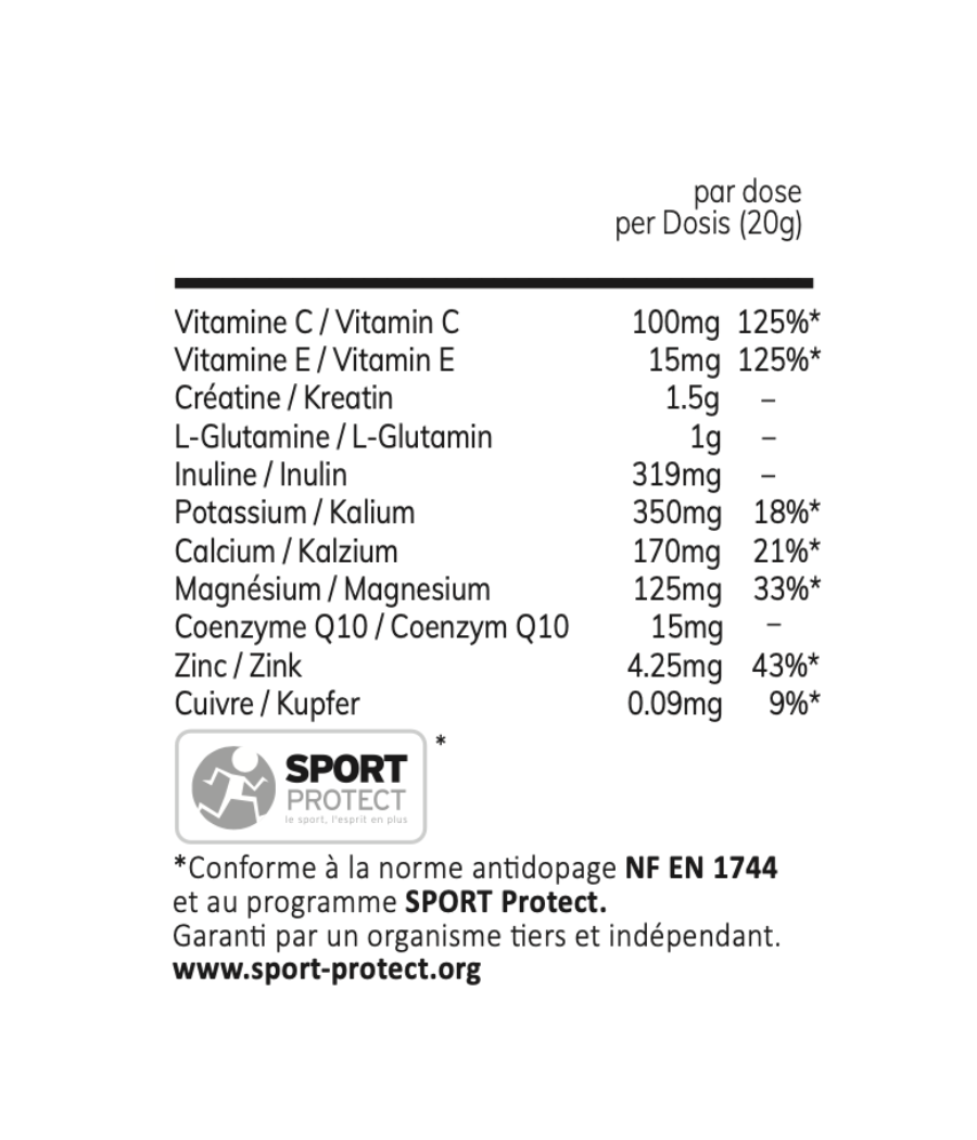 After - Boisson de récupération  (15 sachets de 20 gr)