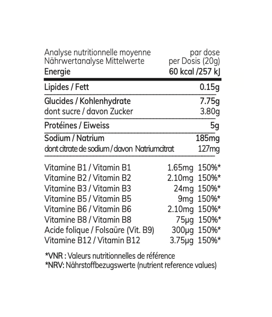 After - Boisson de récupération  (15 sachets de 20 gr)