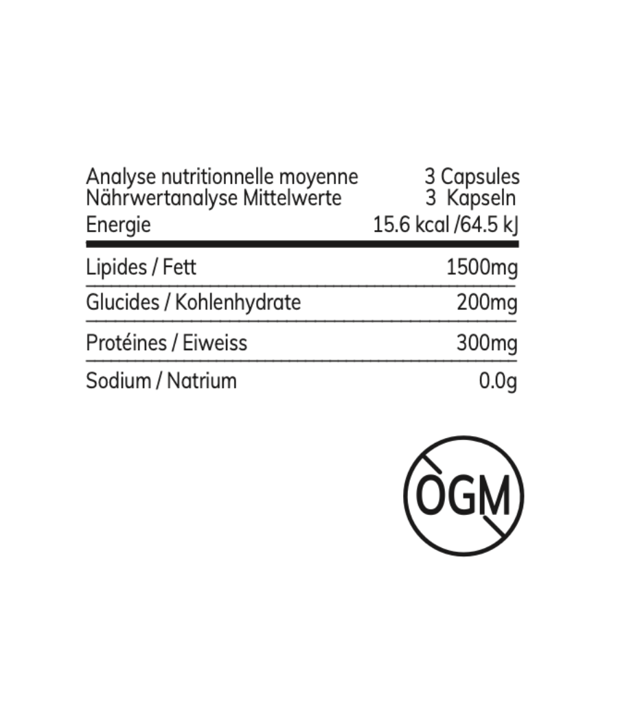 Soya lecithin 90 caps. 500 mg
