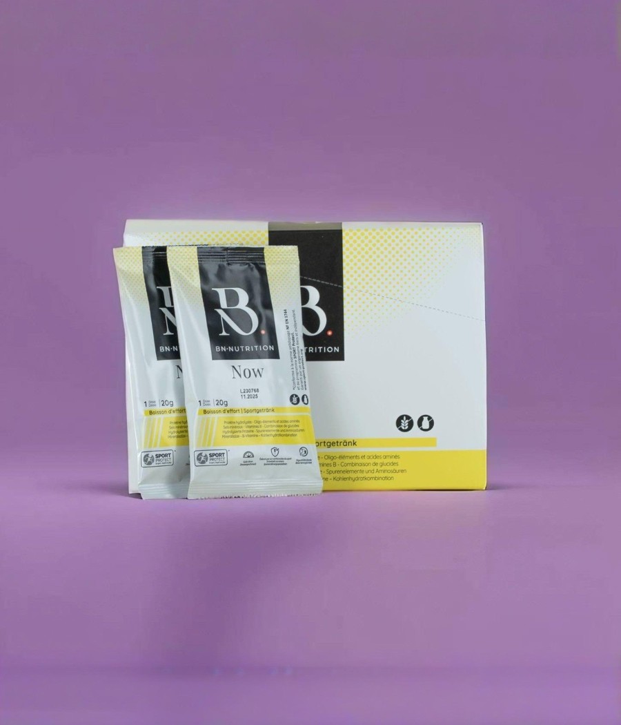Now - Boisson d'effort (15 sachets de 20 gr) – Suisse – BN Nutrition
