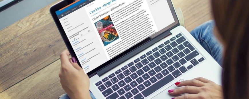 "This is to read: Eat well associated" - Le Courrier