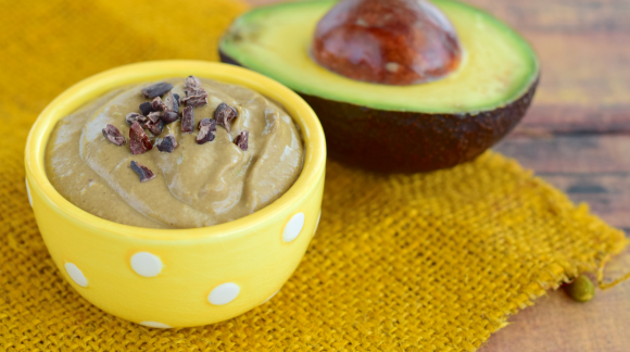 Verrines choco-coco-avocat