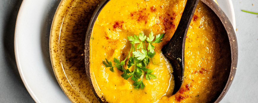 Soupe alcanisante curry citronnelle